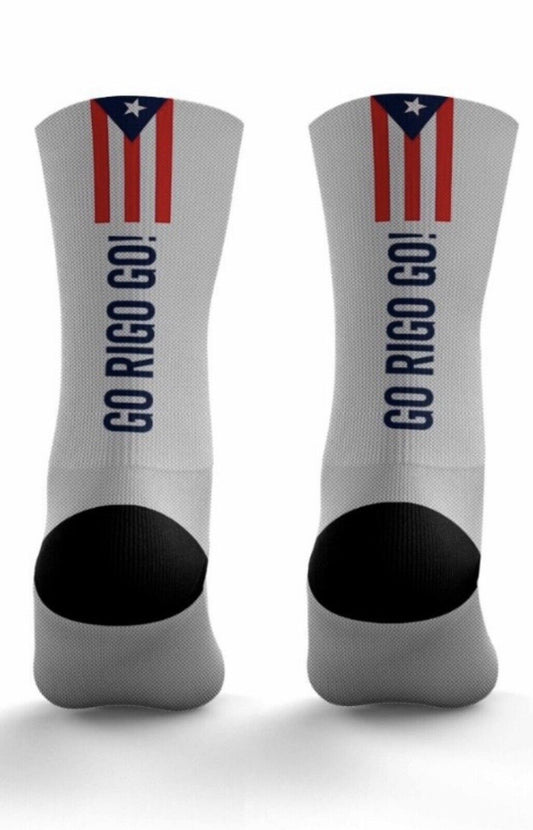 Go Rigo Go! COMPRESSION SOCKS PUERTO RICO- GRG!